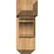 Ekena Millwork Olympic Craftsman Smooth Bracket w/ Offset Brace, Western Red Cedar, 7 1/2"W x 20"D x 20"H BKT0806X20X20OLY04SWR - alternate 3